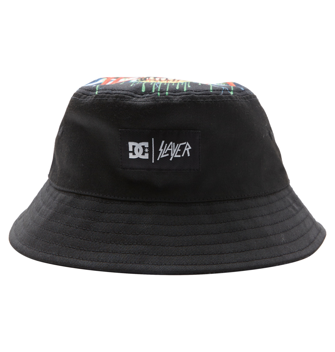 DC Slayer Reversible Bucket Men Hats Black | US-5682RZH