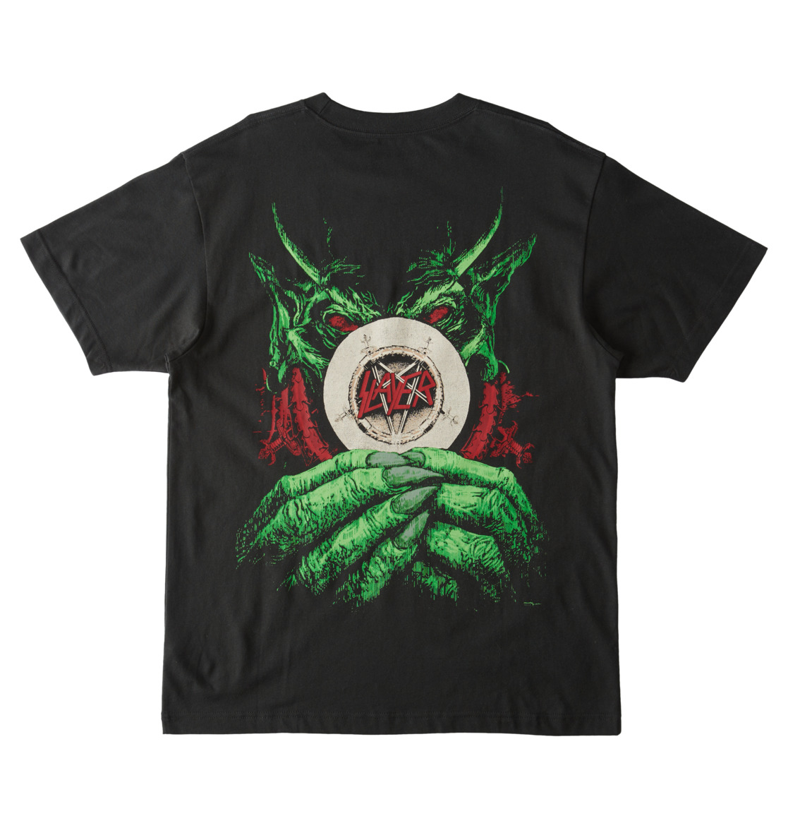 DC Slayer Shoeco Men T-Shirt Black | US-2653OYP