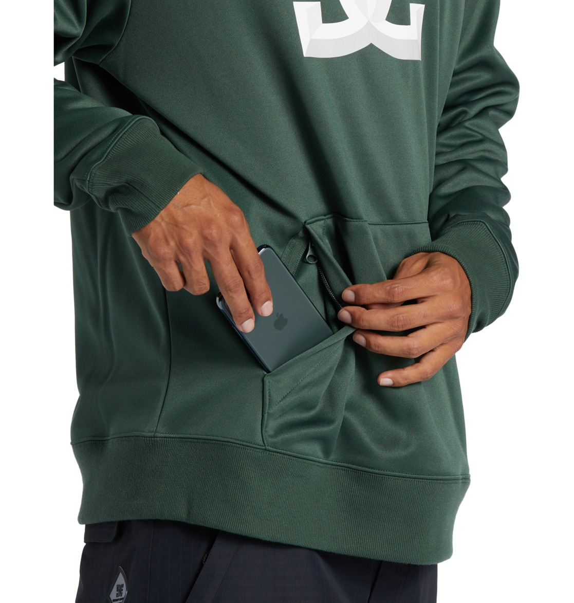 DC Snowstar Technical Fleece Men Sweatshirt Green | US-2673XEF