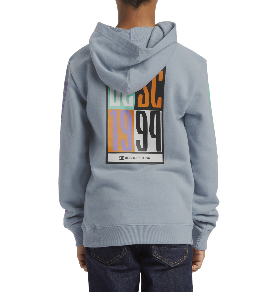 DC Sportster Pullover Kids' Hoodie Blue | US-7248MOX