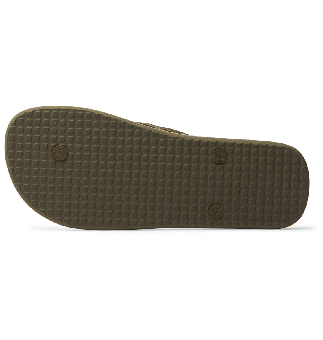 DC Spray Graffik Men Flip Flops Brown | US-7586PBT