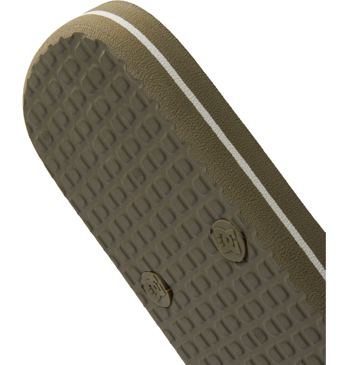 DC Spray Graffik Men Flip Flops Brown | US-7586PBT