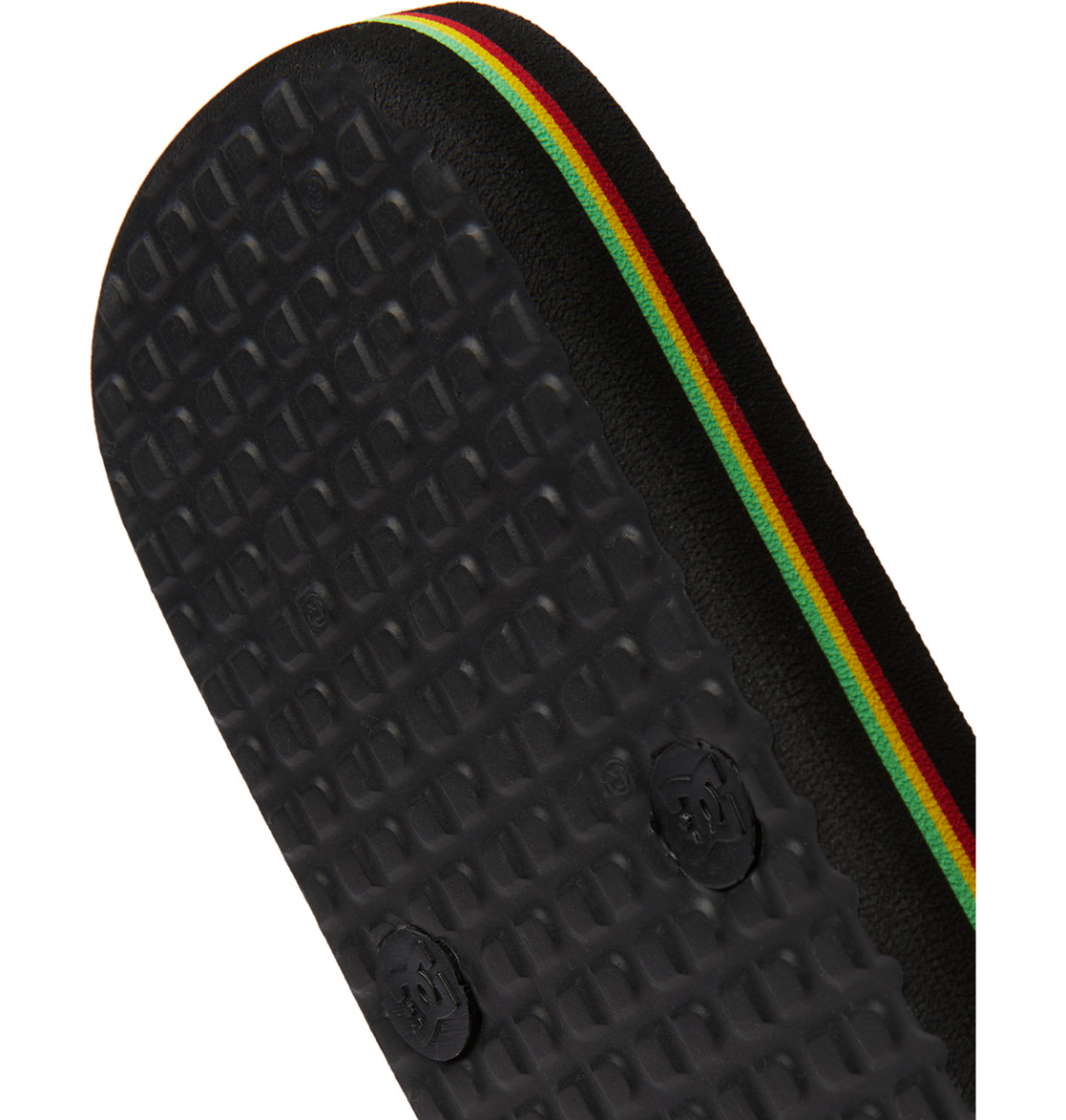 DC Spray Men Flip Flops Black | US-7128GCE