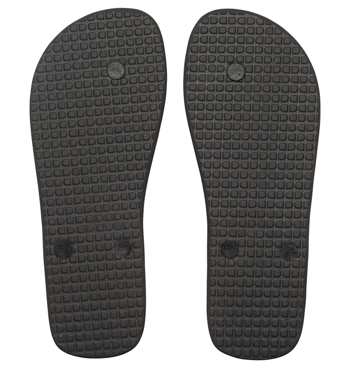 DC Spray Men Flip Flops Black / White | US-8350STF