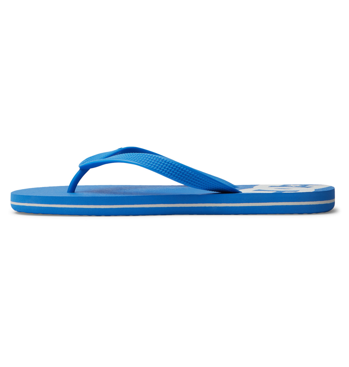 DC Spray Men Flip Flops Blue / White | US-0415IDR