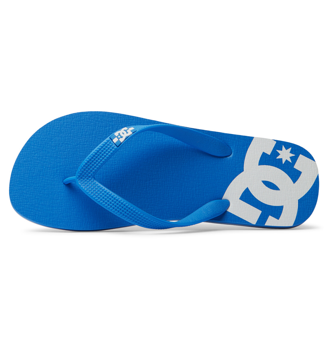 DC Spray Men Flip Flops Blue / White | US-0415IDR