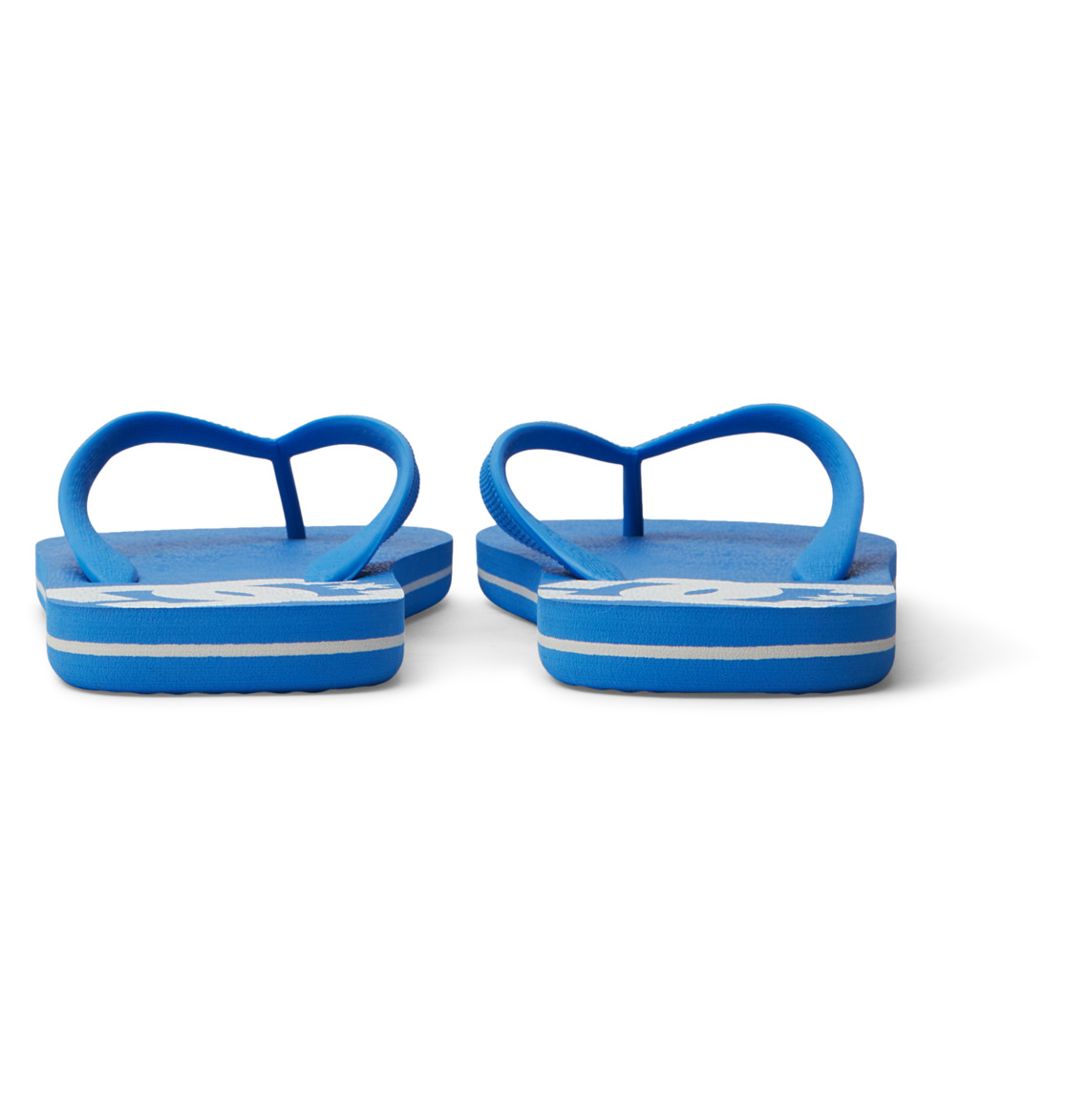 DC Spray Men Flip Flops Blue / White | US-0415IDR