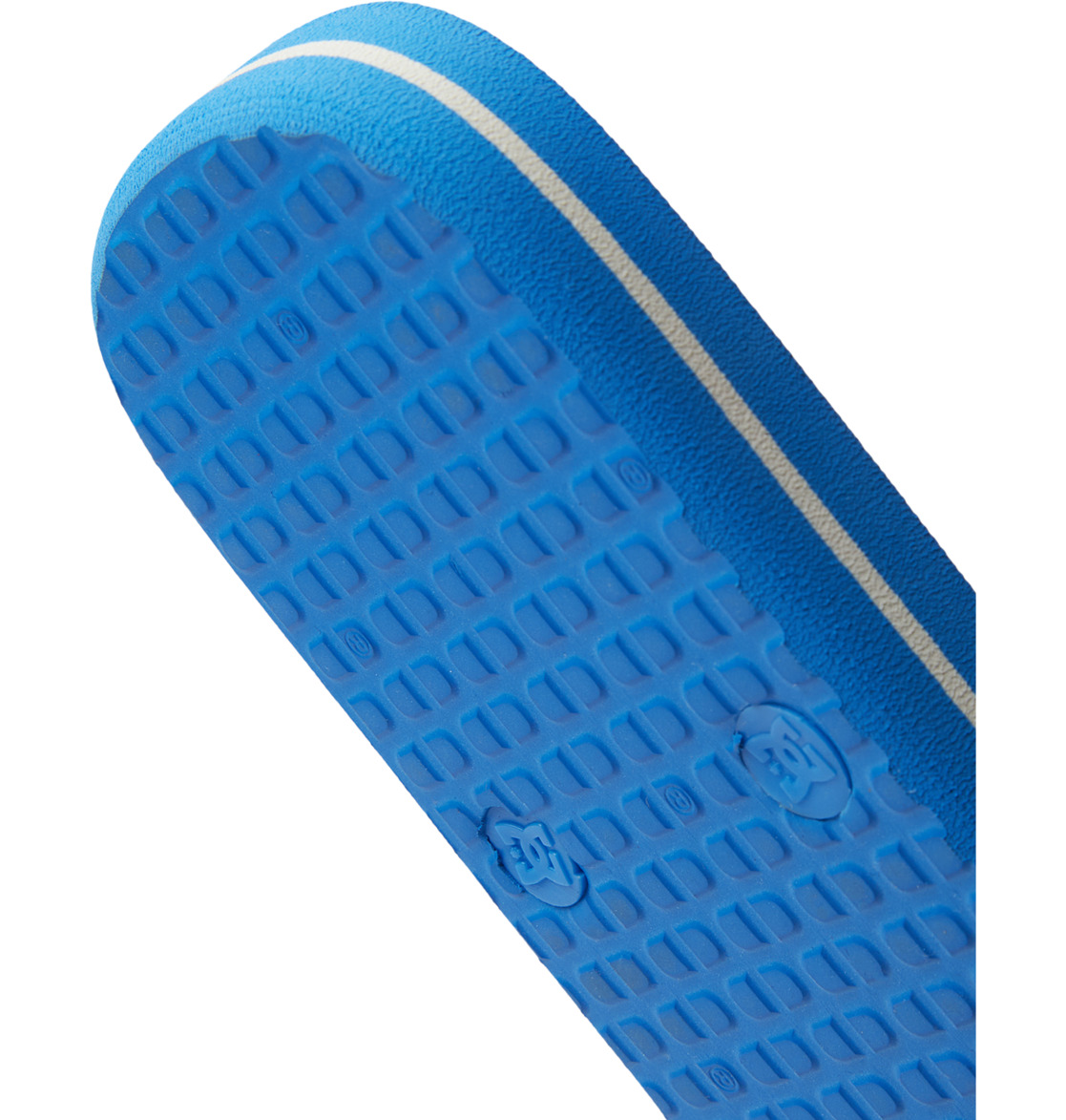 DC Spray Men Flip Flops Blue / White | US-0415IDR