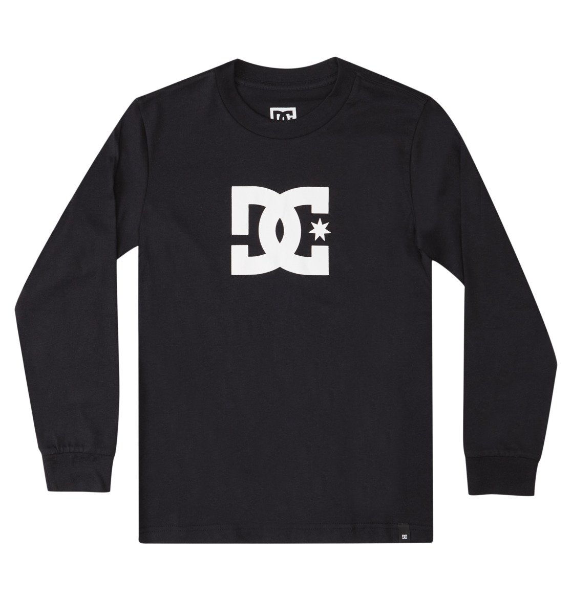 DC Star Long Sleeve Kids\' T-Shirt Black | US-5603KXI