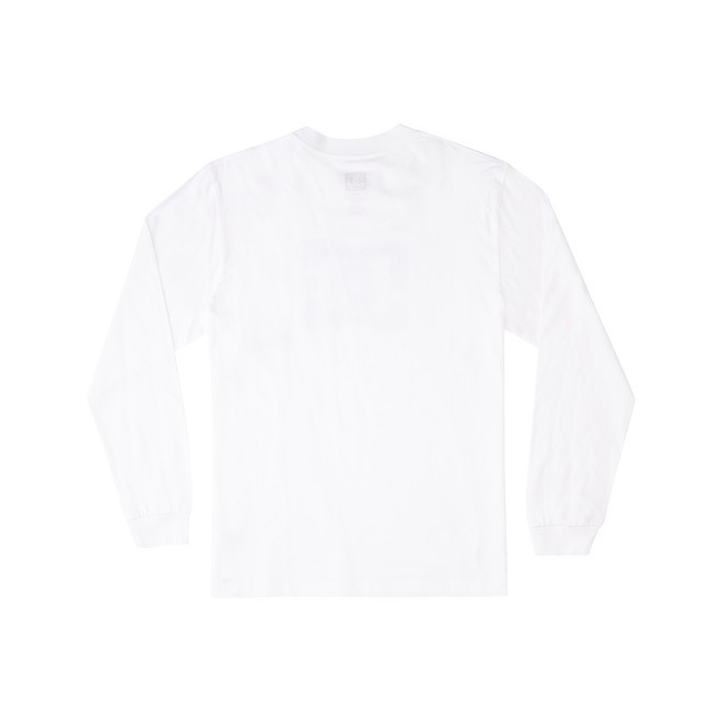 DC Star Long Sleeve Men T-Shirt White | US-5619KPY