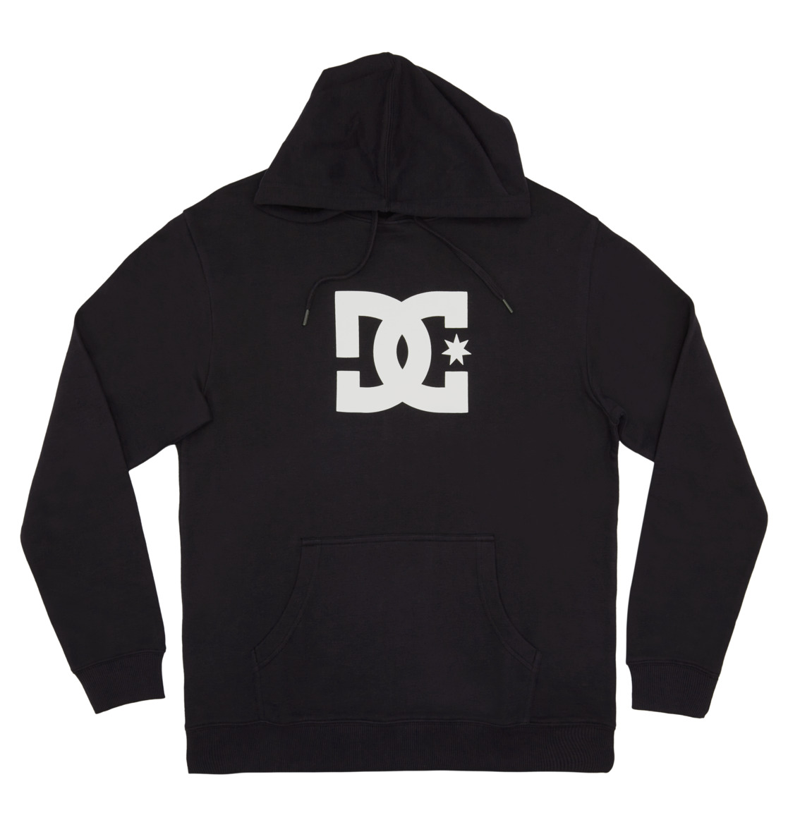 DC Star Men Hoodie Black | US-5134BTE