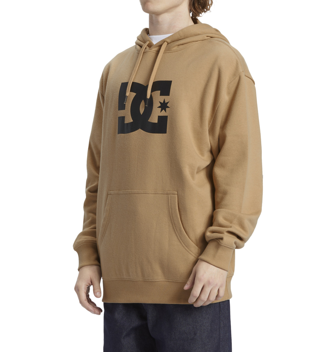 DC Star Men Hoodie Brown | US-4019DEQ