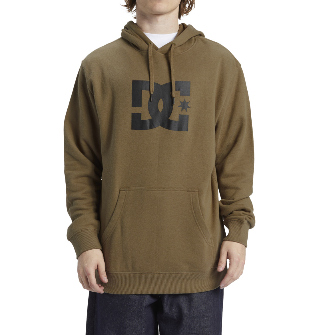 DC Star Men Hoodie Green | US-5419CUH