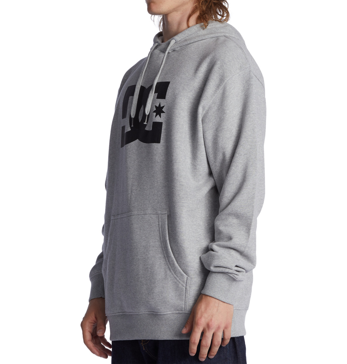 DC Star Men Hoodie Grey | US-4397XCR