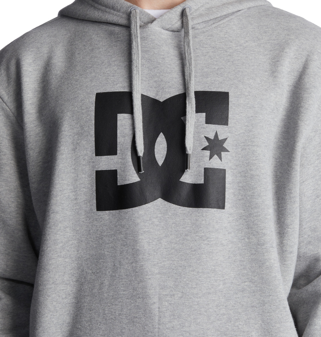 DC Star Men Hoodie Grey | US-4397XCR