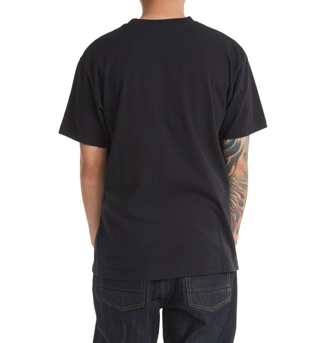 DC Star Men T-Shirt Black | US-0871XIV