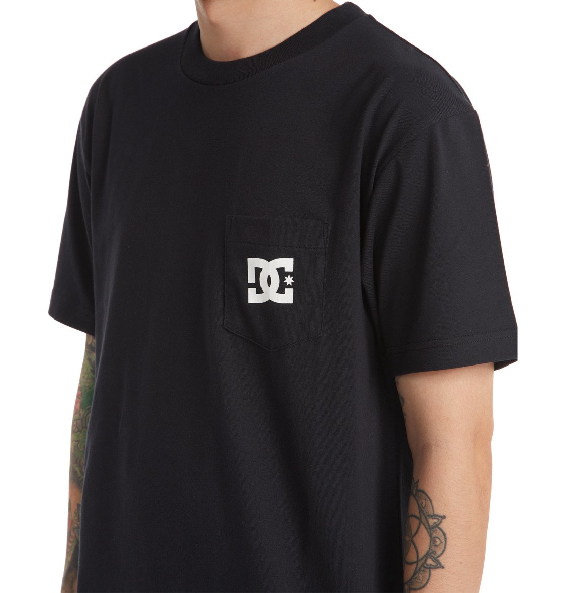 DC Star Men T-Shirt Black | US-2540SCH