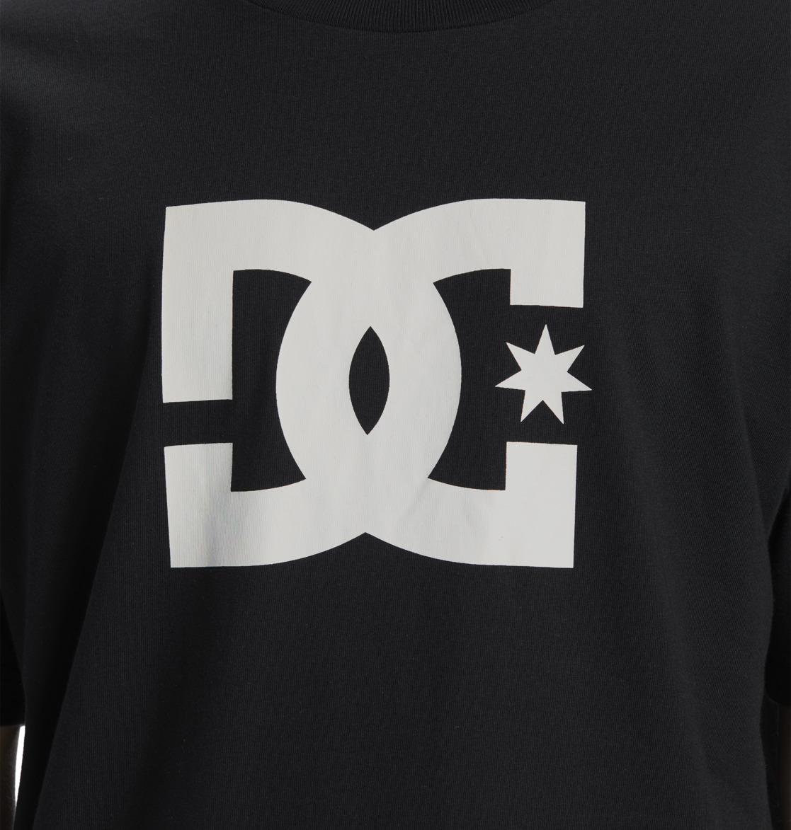 DC Star Men T-Shirt Black | US-4139PWH