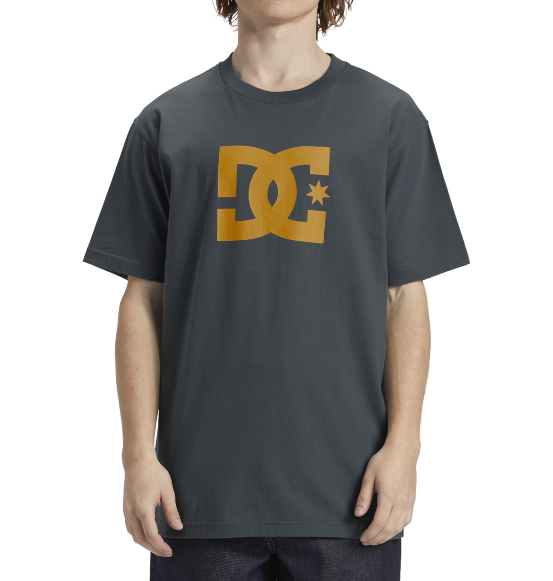 DC Star Men T-Shirt Green | US-2798SBR