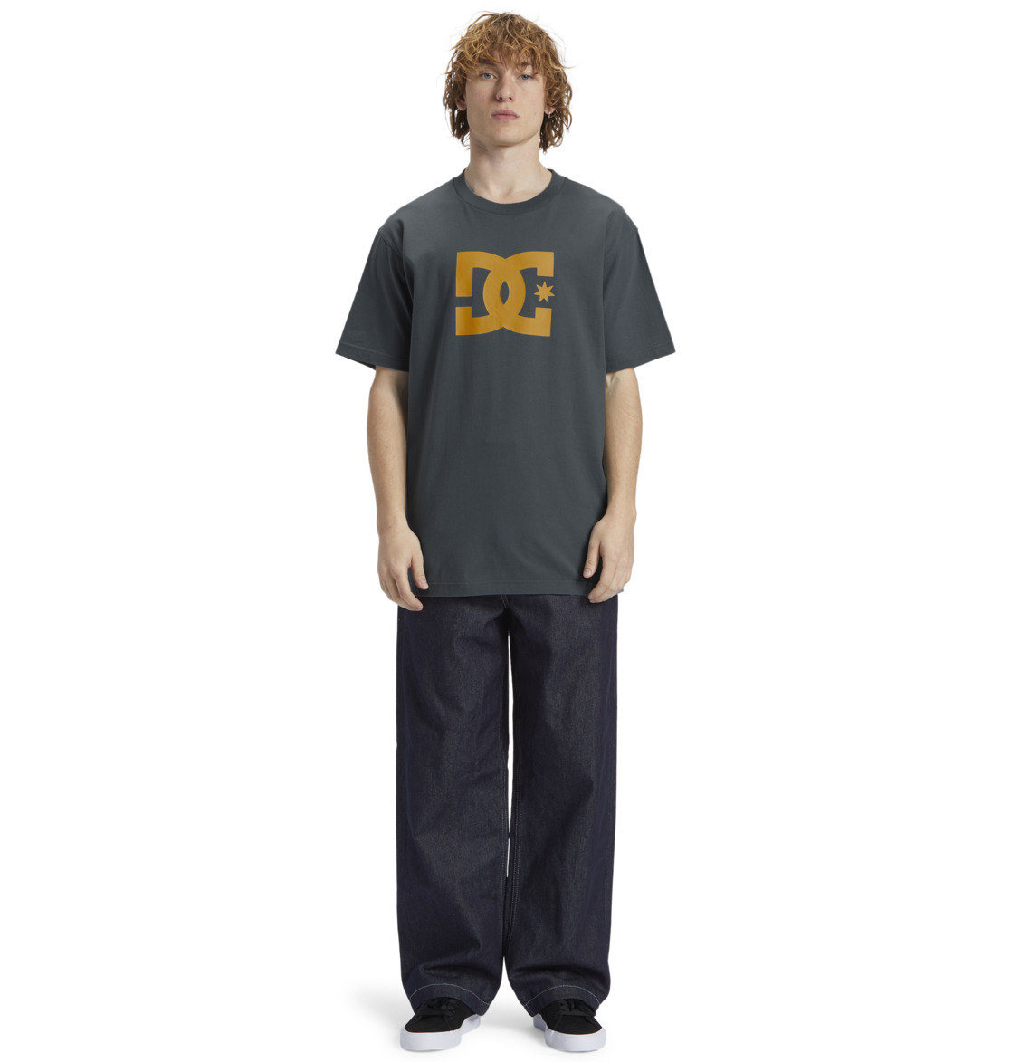 DC Star Men T-Shirt Green | US-2798SBR