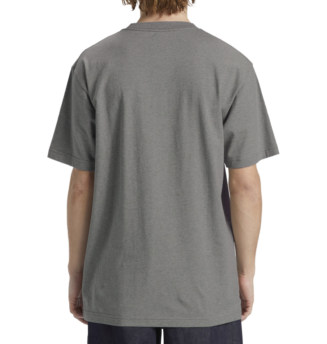 DC Star Men T-Shirt Grey | US-6820ZNT