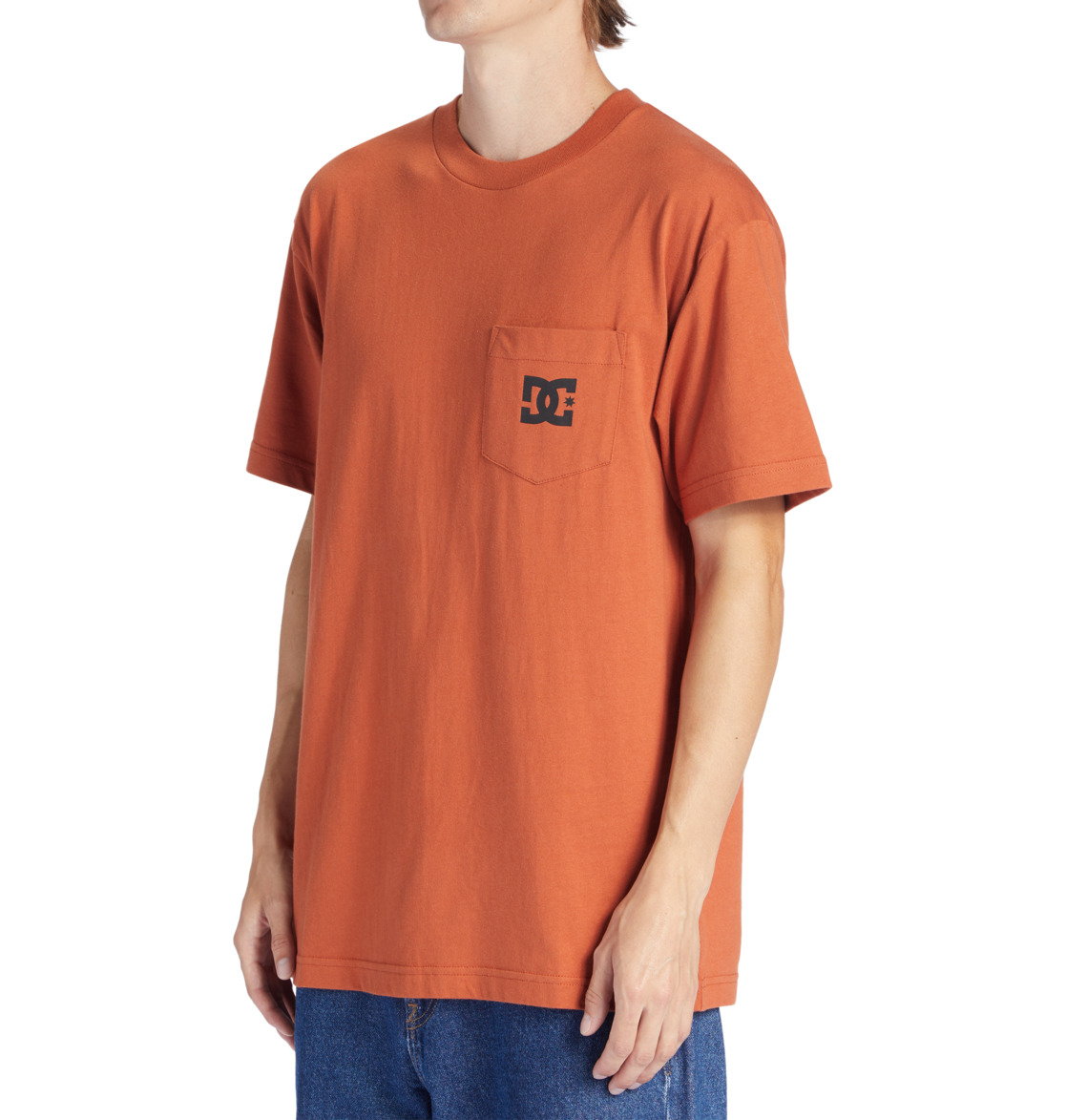 DC Star Men T-Shirt Orange | US-6850ISB