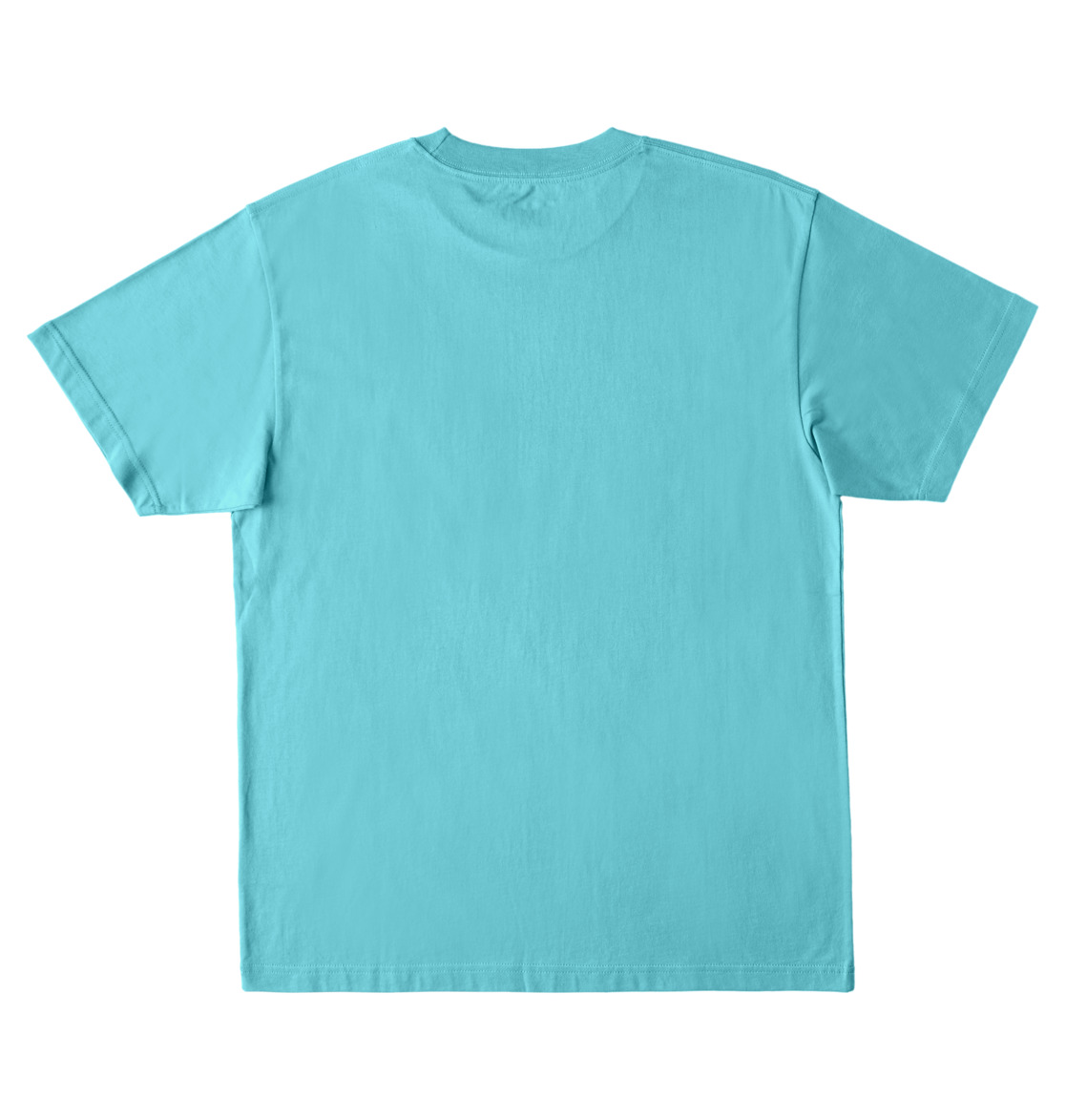 DC Star Men T-Shirt Turquoise | US-8560BFG