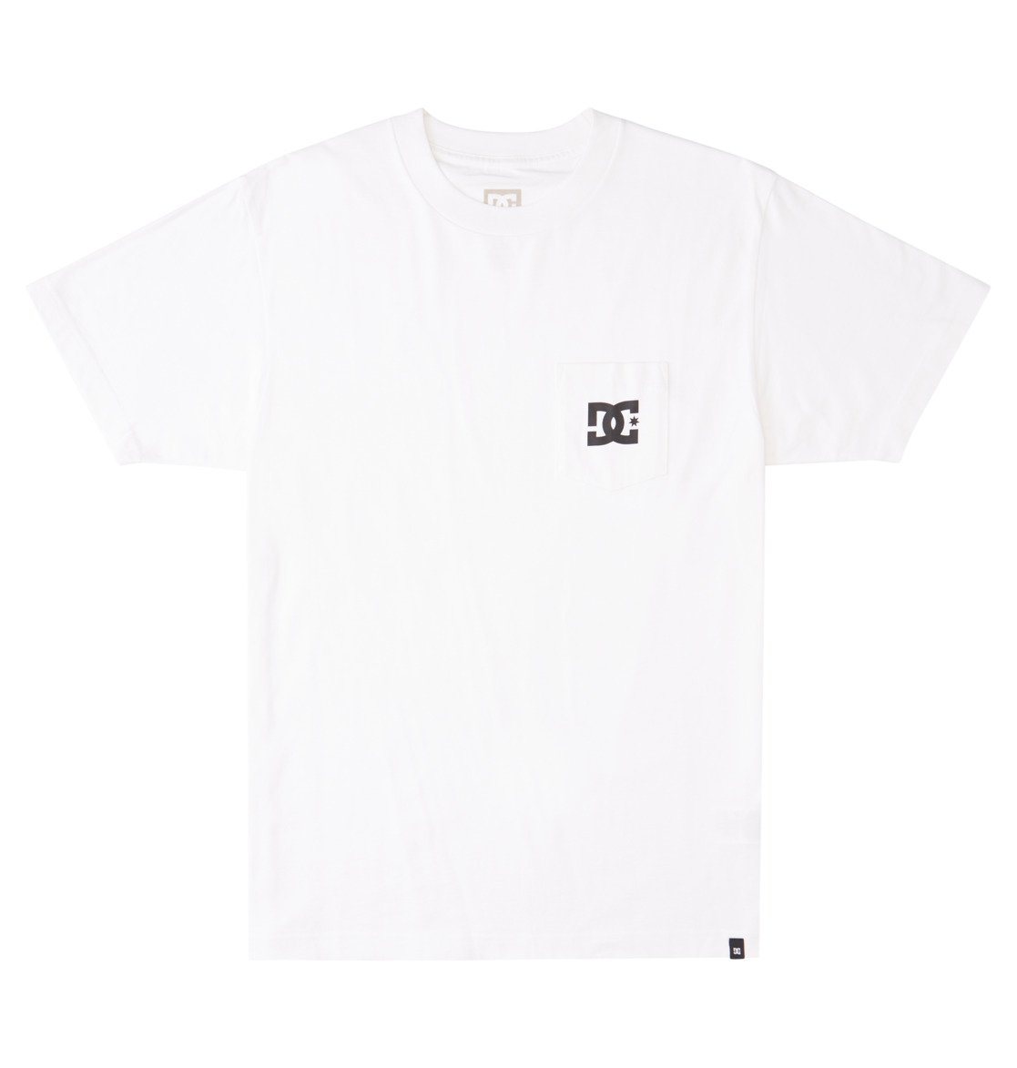 DC Star Men T-Shirt White | US-4675DUP