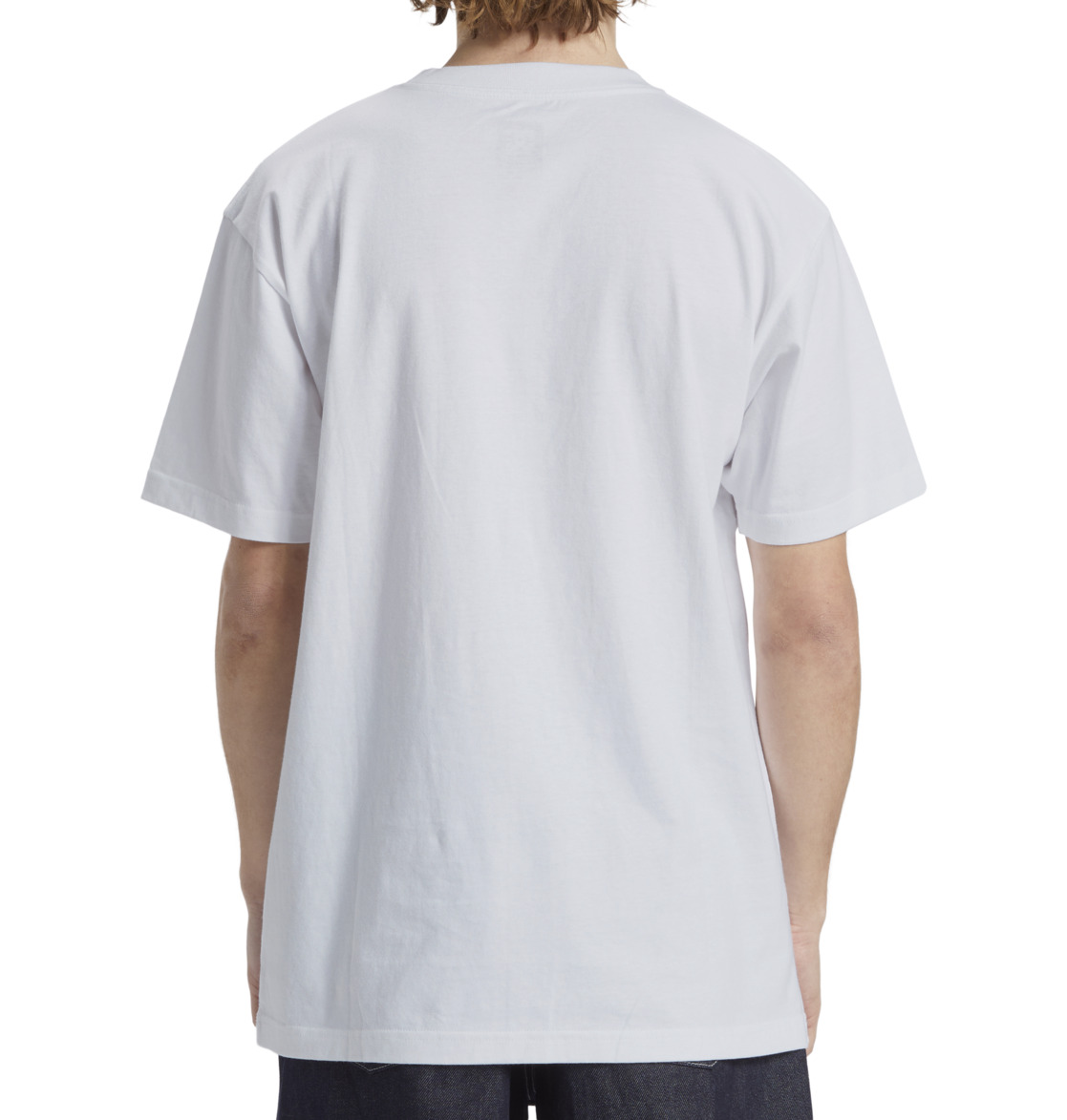 DC Star Men T-Shirt White | US-8603ULG