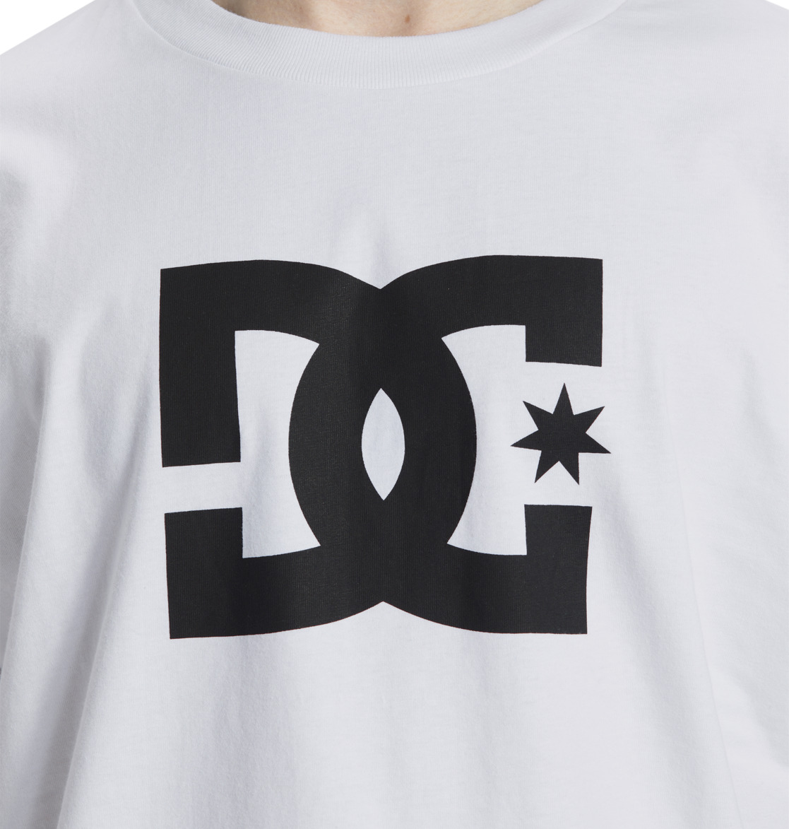 DC Star Men T-Shirt White | US-8603ULG