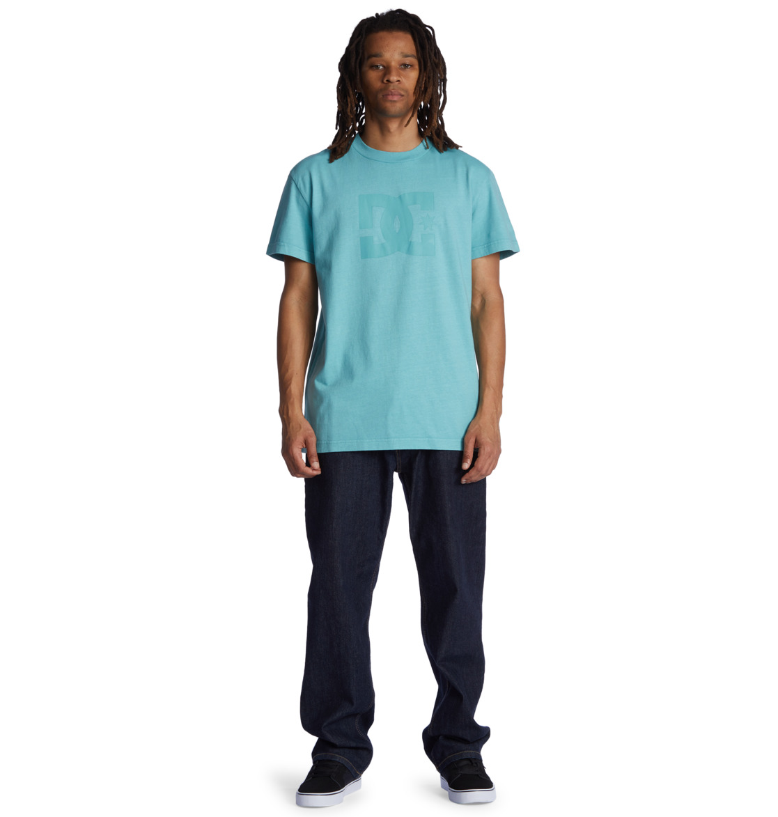 DC Star Pigment Dye Men T-Shirt Wash | US-3095HLN