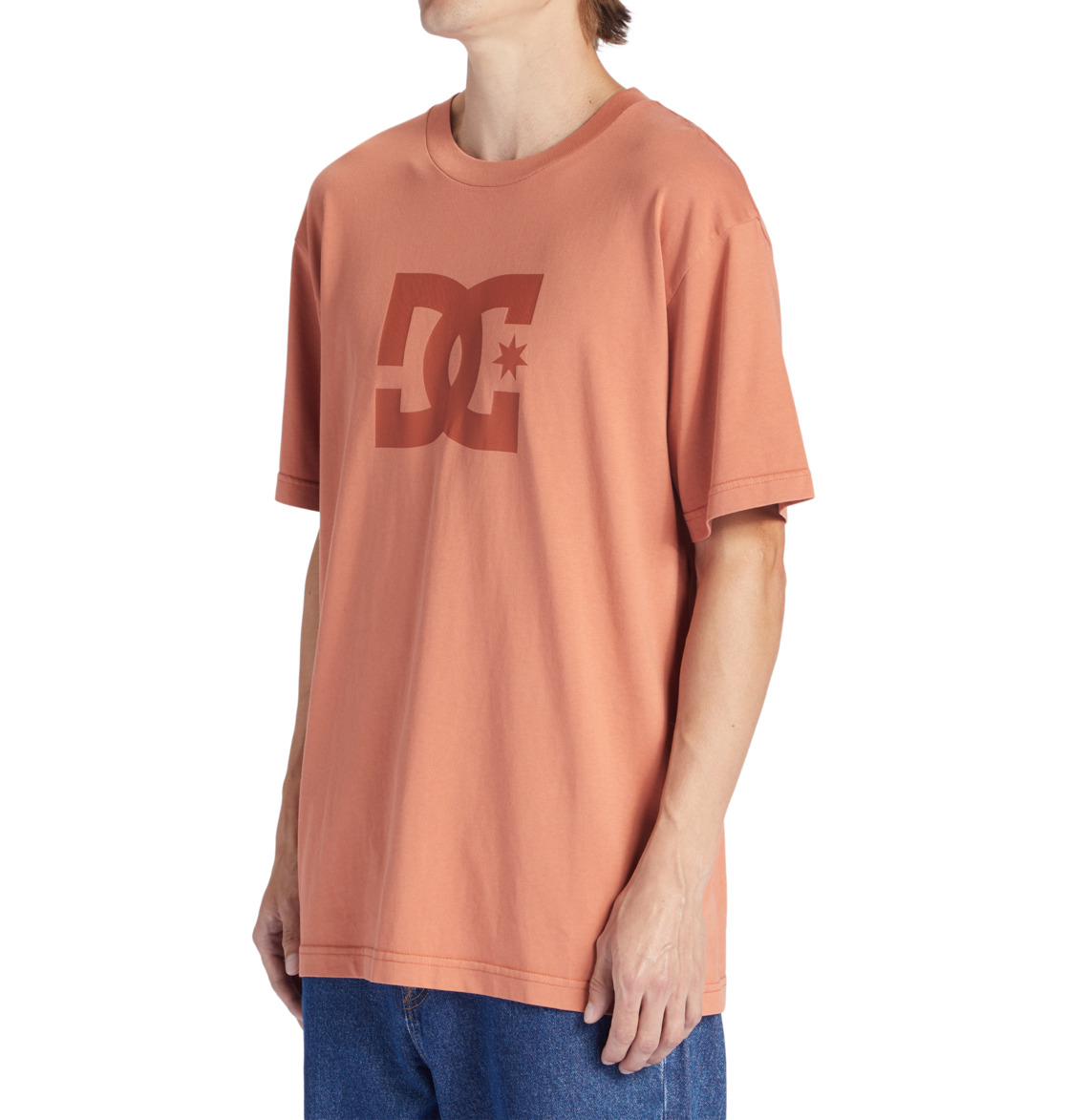 DC Star Pigment Dye Men T-Shirt Wash | US-5430VUD