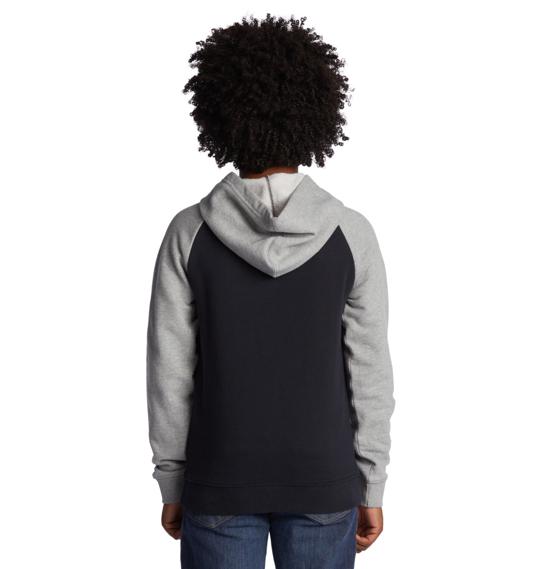 DC Star Pilot Kids' Hoodie Black / Grey | US-2938RXZ