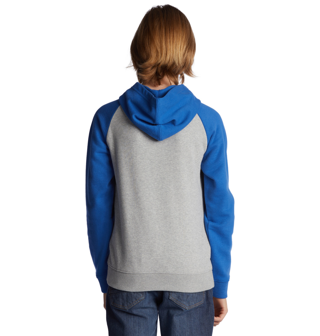 DC Star Pilot Kids' Hoodie Grey / Blue | US-7365XZD