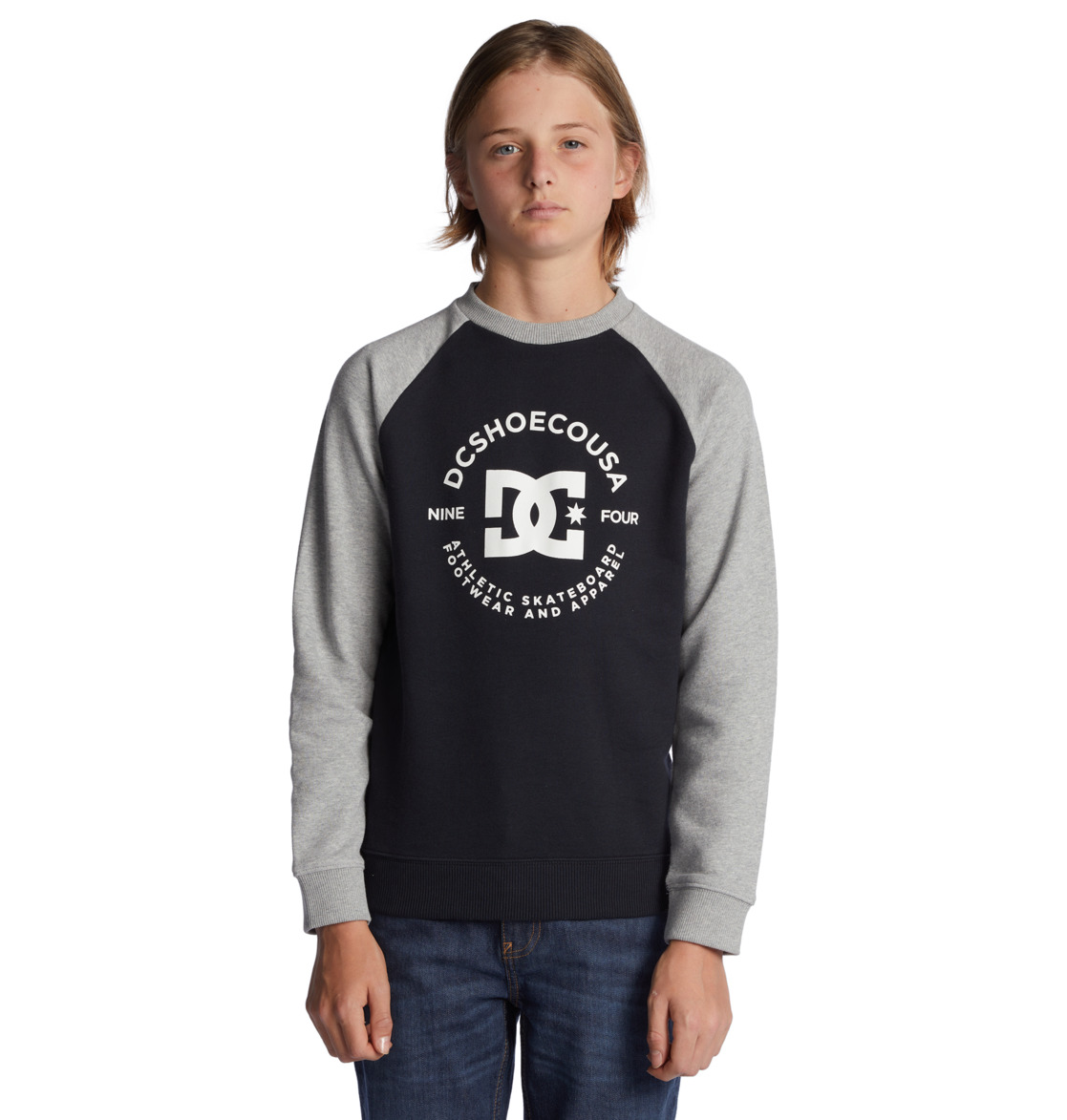 DC Star Pilot Kids' Sweatshirt Black / Grey | US-1395AUH