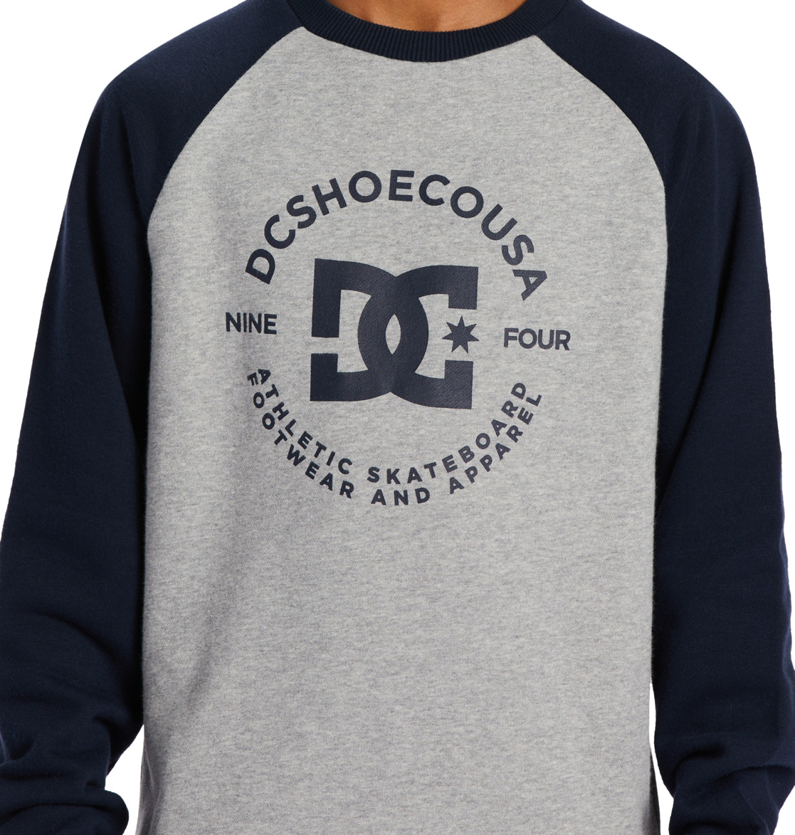 DC Star Pilot Kids' Sweatshirt Grey / Navy | US-3291XRN