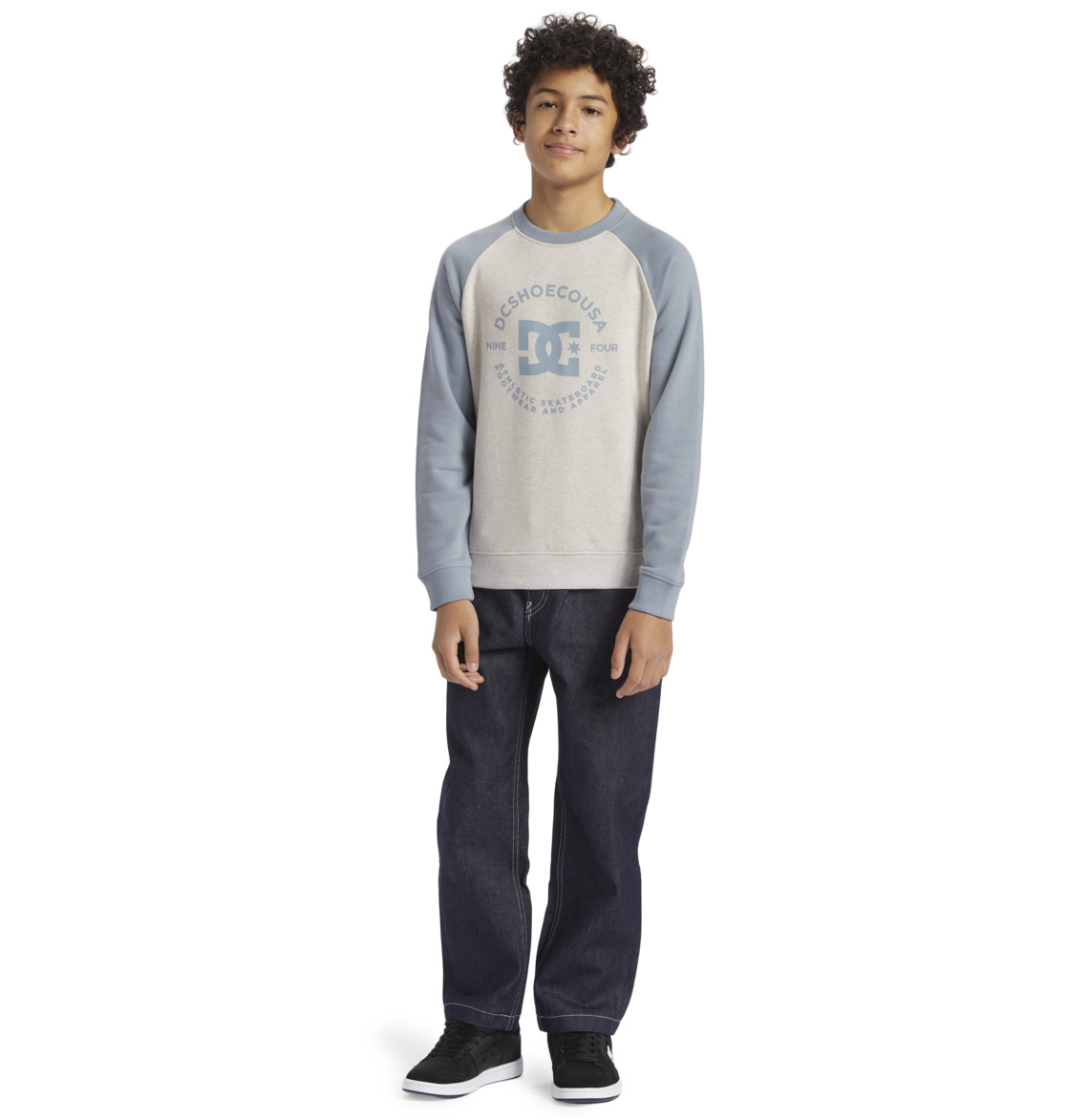 DC Star Pilot Kids' Sweatshirt White / Blue | US-7159IBF