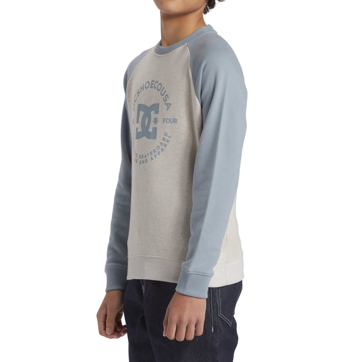 DC Star Pilot Kids' Sweatshirt White / Blue | US-7159IBF