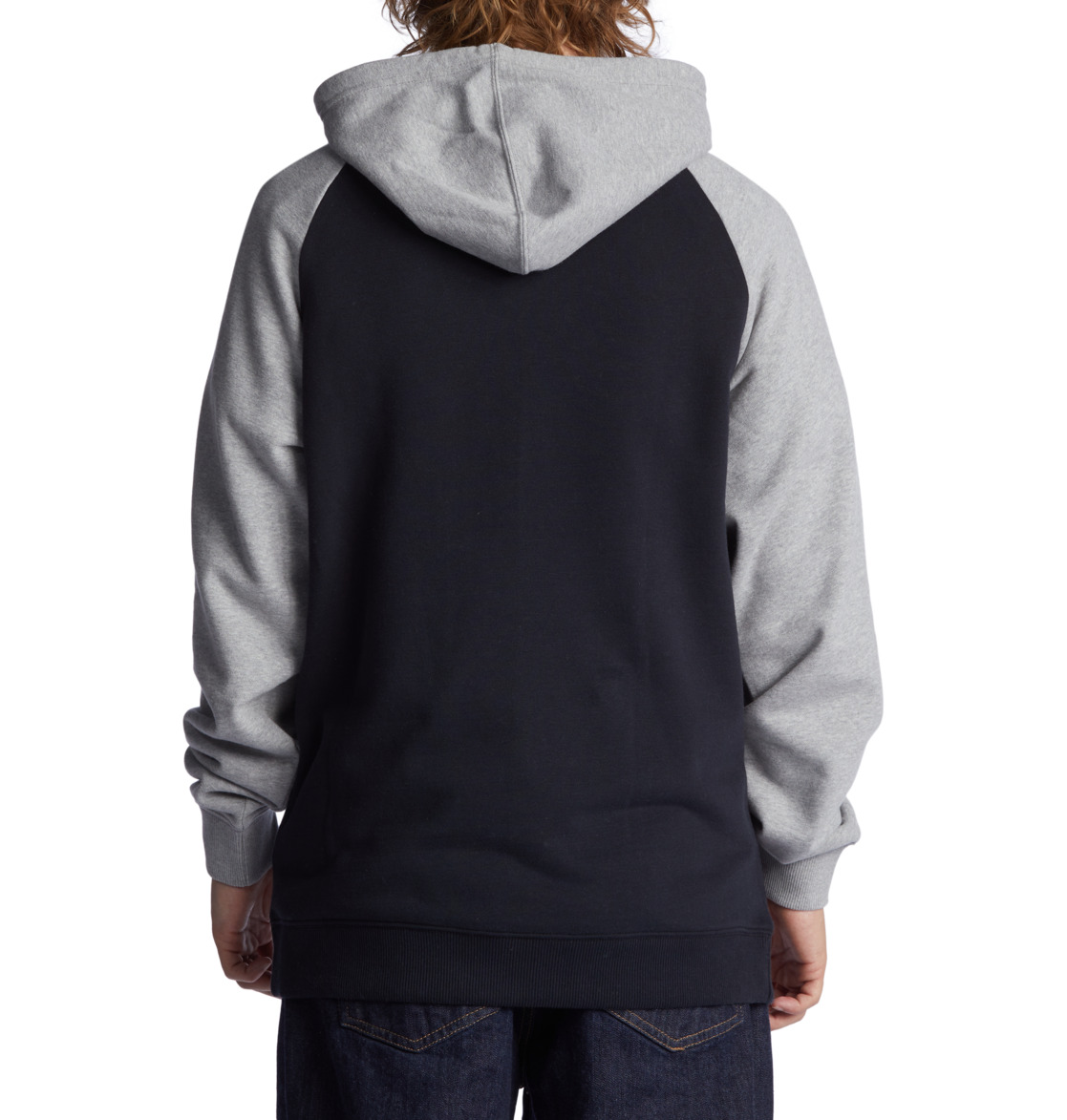 DC Star Pilot Men Hoodie Black / Grey | US-2960ZXS