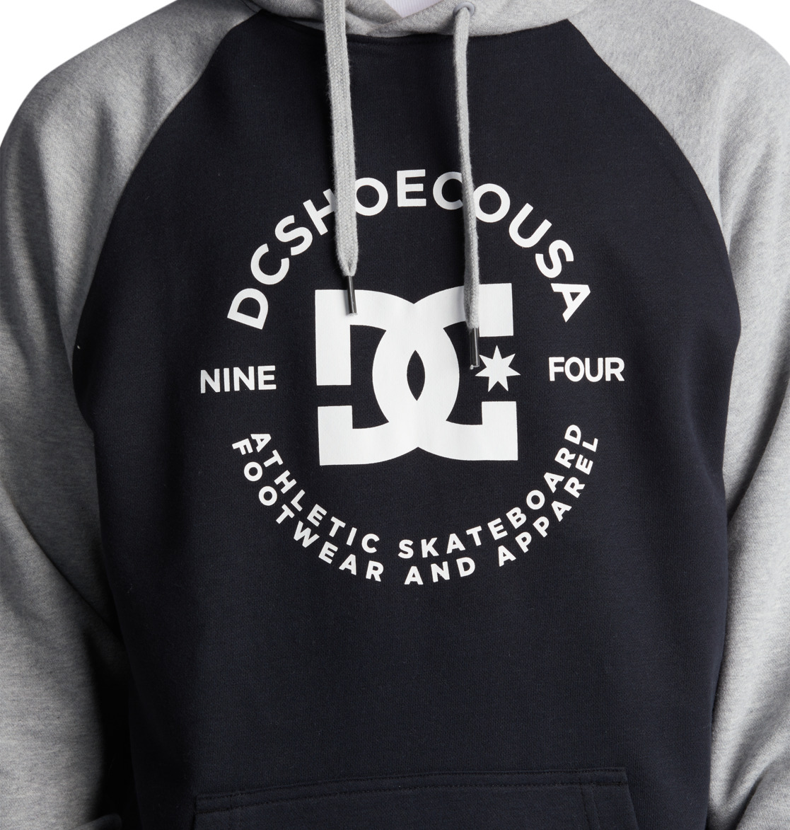 DC Star Pilot Men Hoodie Black / Grey | US-2960ZXS