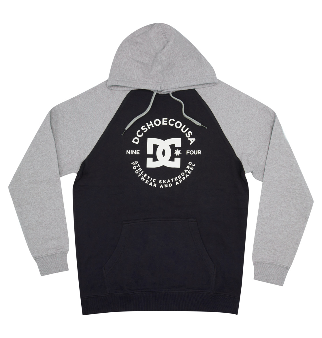 DC Star Pilot Men Hoodie Black / Grey | US-2960ZXS