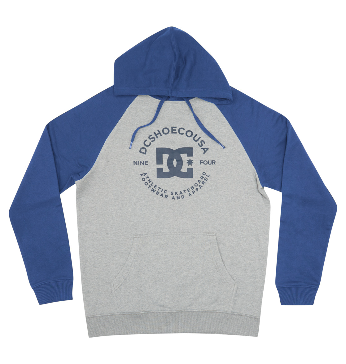 DC Star Pilot Men Hoodie Grey / Blue | US-9857VDW