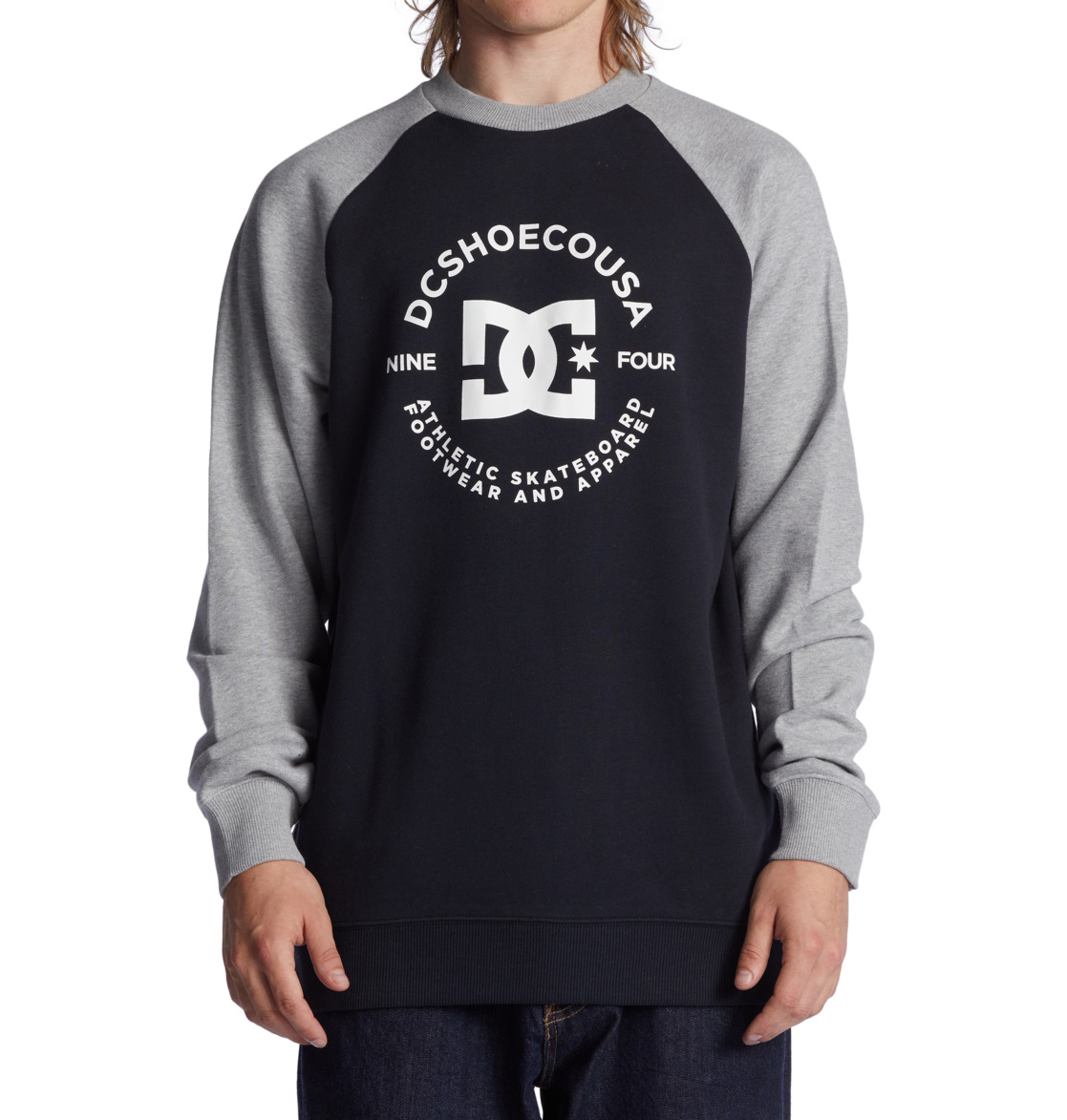 DC Star Pilot Men Sweatshirt Black / Grey | US-2468PJX