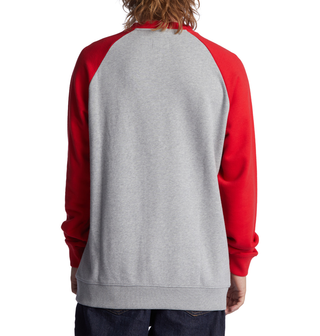 DC Star Pilot Men Sweatshirt Grey / Red | US-9032CBW