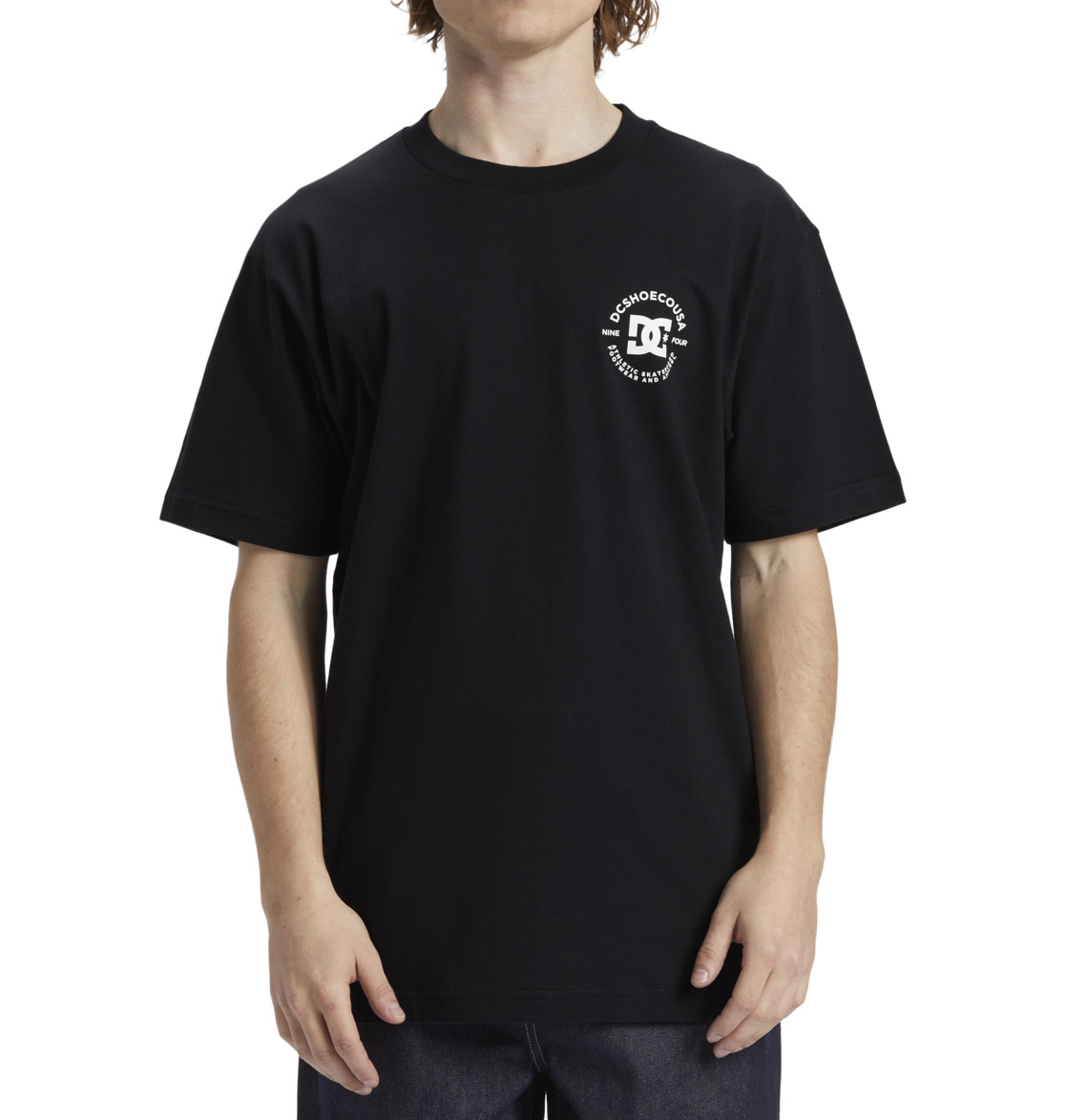 DC Star Pilot Men T-Shirt Black | US-2564DFZ