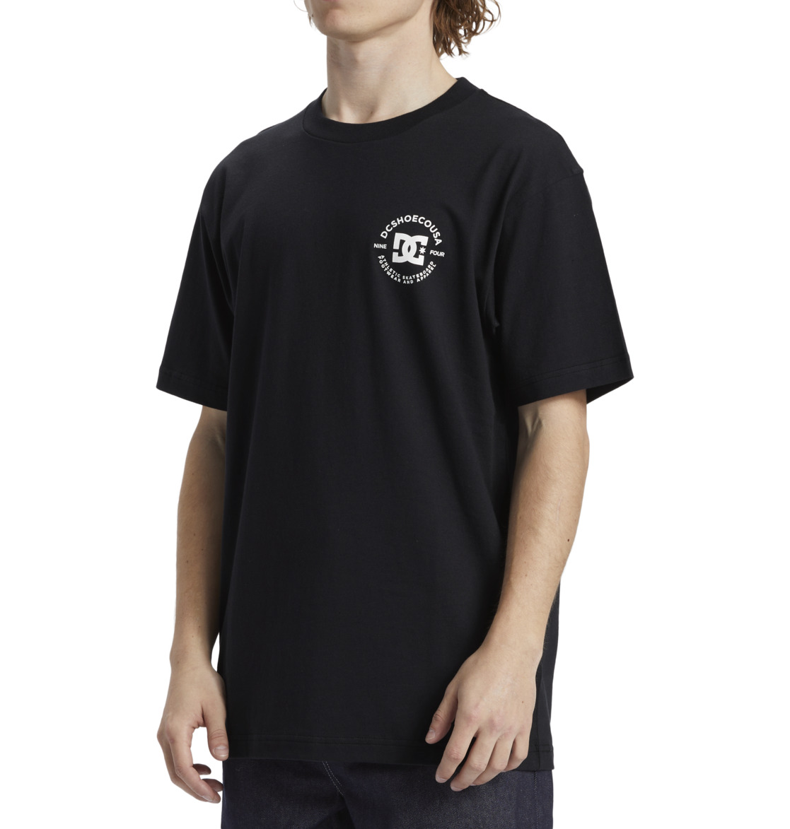 DC Star Pilot Men T-Shirt Black | US-2564DFZ