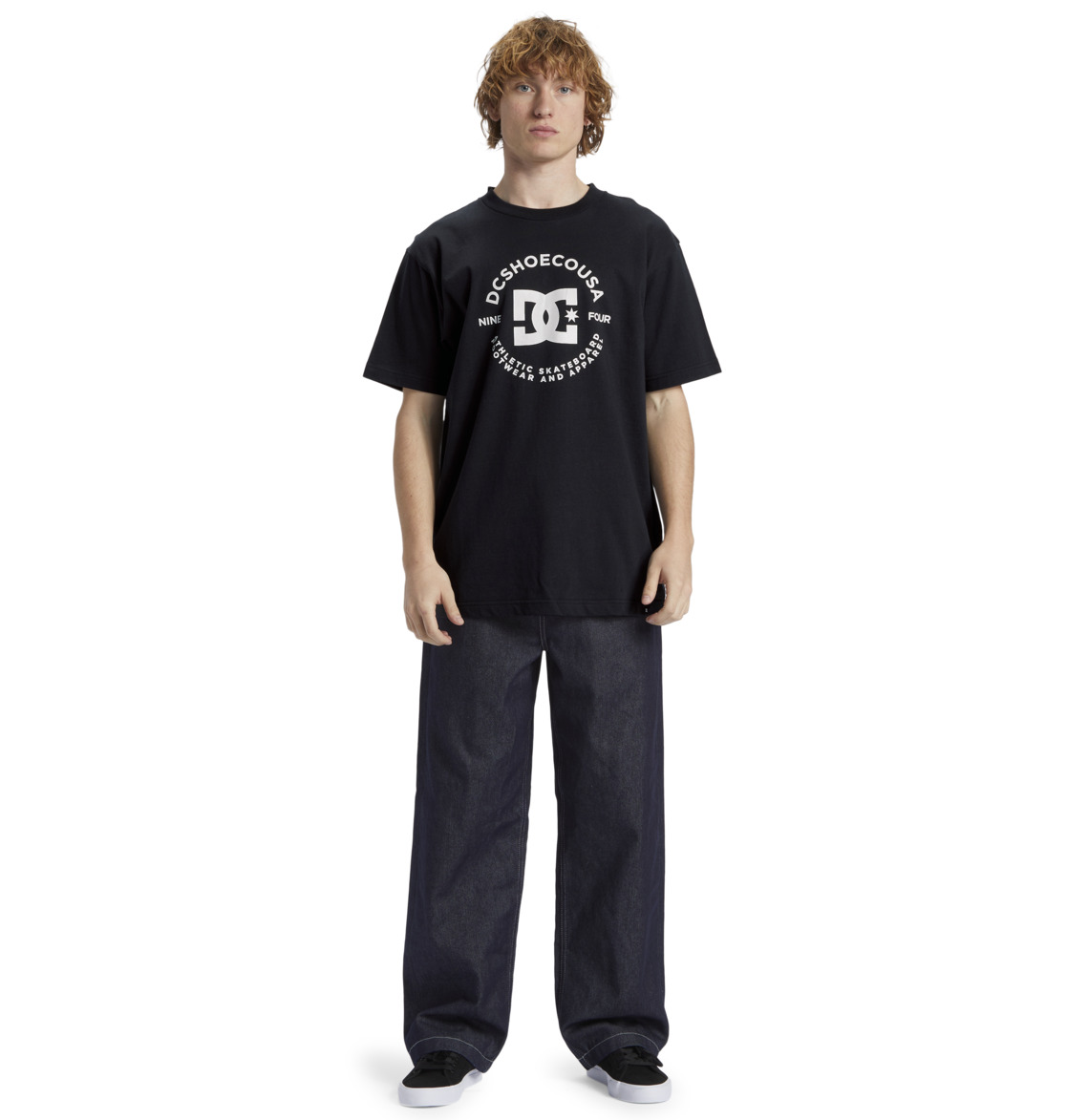 DC Star Pilot Men T-Shirt Black | US-8162QWR