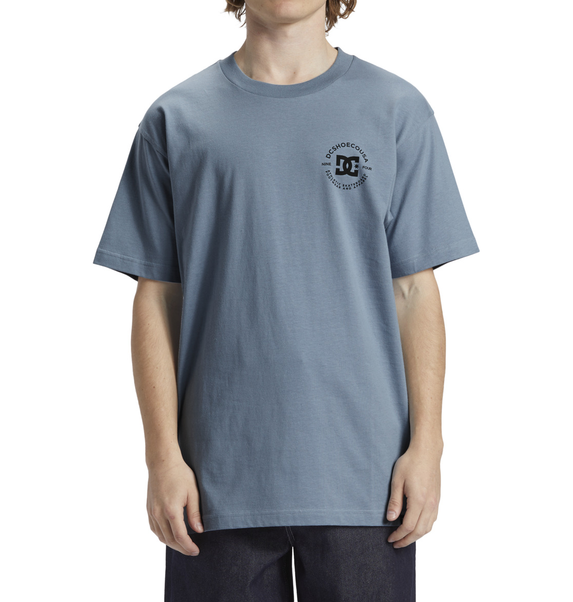 DC Star Pilot Men T-Shirt Blue | US-5167BSV