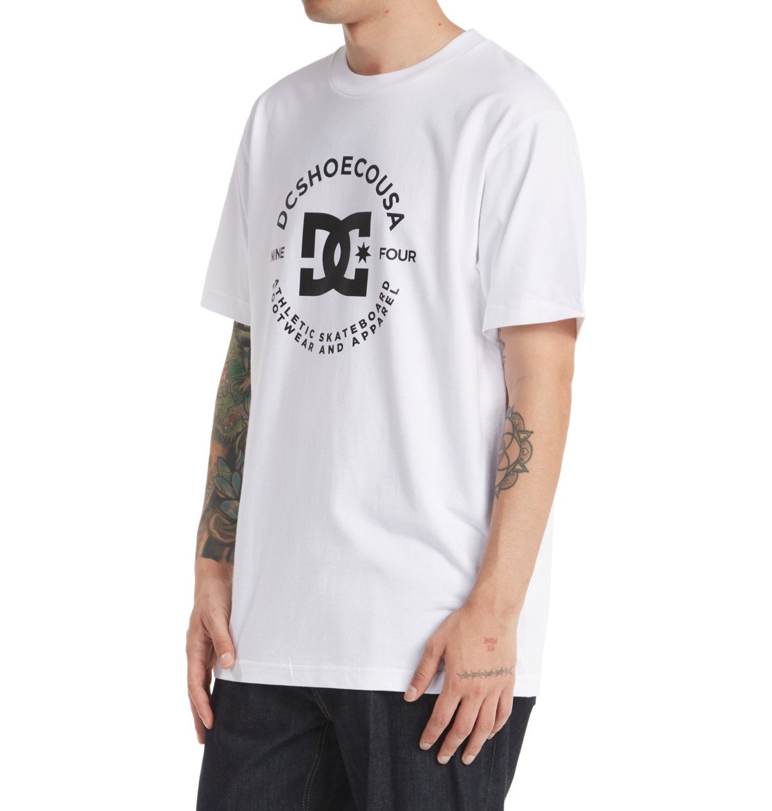 DC Star Pilot Men T-Shirt White | US-4805XZD