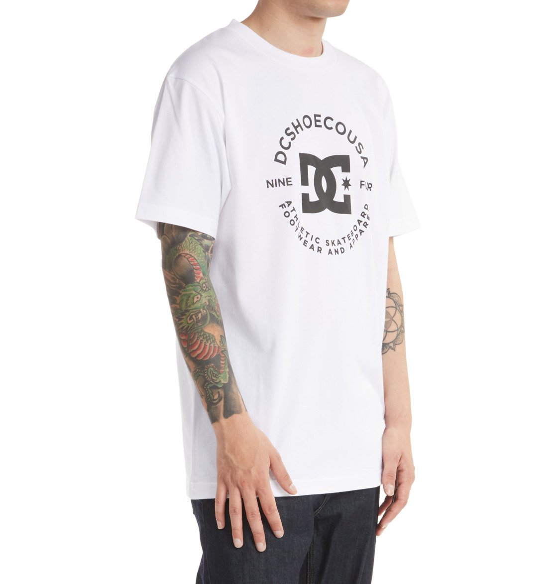 DC Star Pilot Men T-Shirt White | US-4805XZD